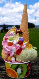 Fødselsdag ved Det lille ishus